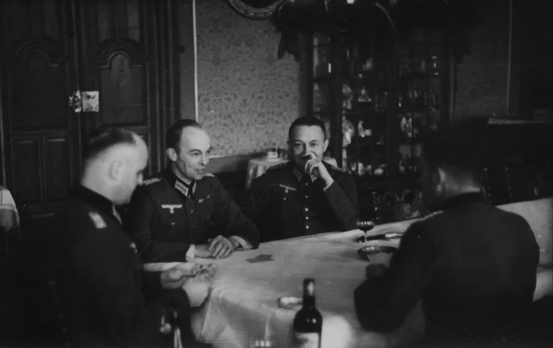 1939 - Oktober - Generalstab im Schloss Malberg
