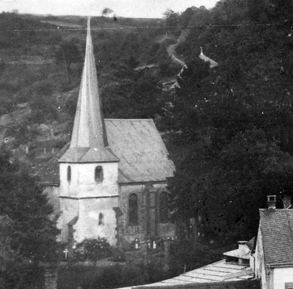 1942-Blick-zur-Mariensaeule